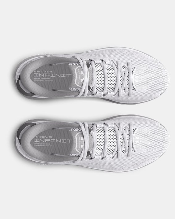 Women's UA HOVR™ Infinite 5 Running Shoes, White, pdpMainDesktop image number 2